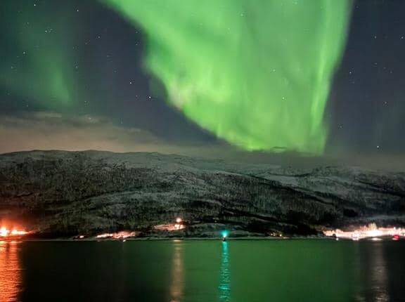 aurora boreale a tromso